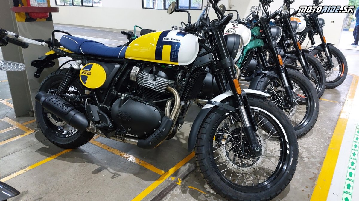 Návšteva továrne Royal Enfield, Chennai, India - Naživo: S Awiom do Indie 2024 - Royal Enfield trip