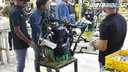 Návšteva továrne Royal Enfield, Chennai, India - Naživo: S Awiom do Indie 2024 - Royal Enfield trip