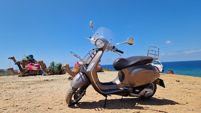 Maroko Vespa Camel Trophy