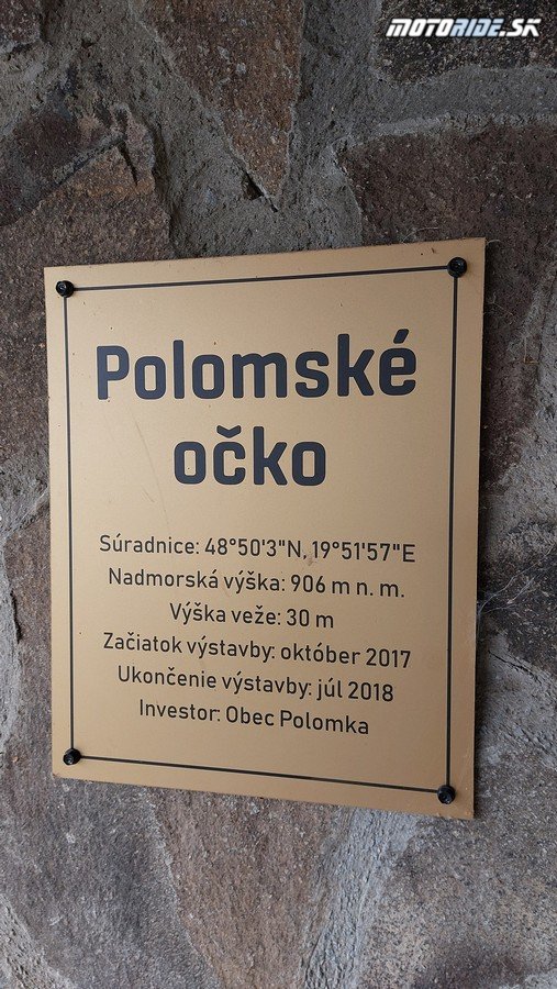 Rozhľadňa Polomské očko  - Bod záujmu