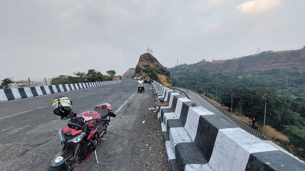 Stará horská NH48 cesta Khandala do Lonavala, India - Bod záujmu