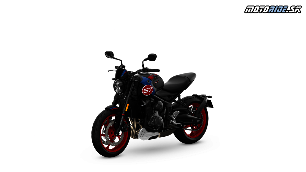 Triumph predstavil Trident 660 v krásnych farbách Triple Tribute 