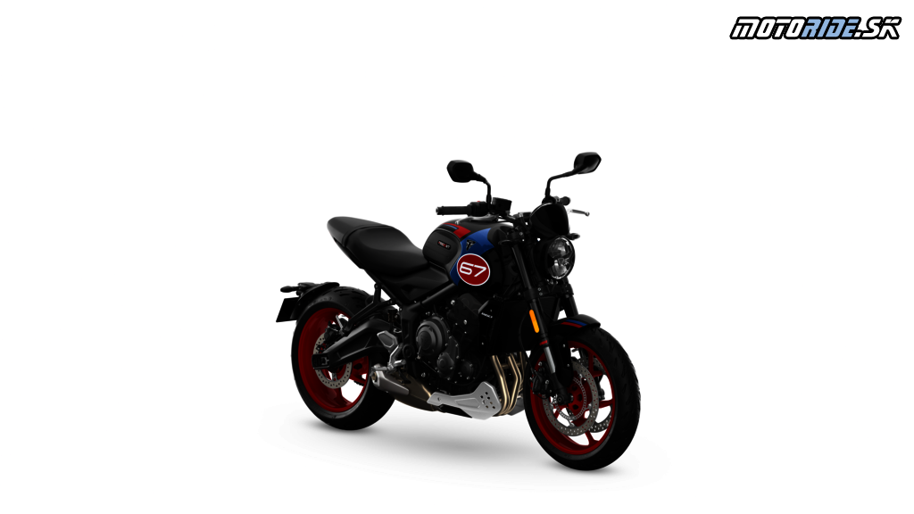 Triumph predstavil Trident 660 v krásnych farbách Triple Tribute 