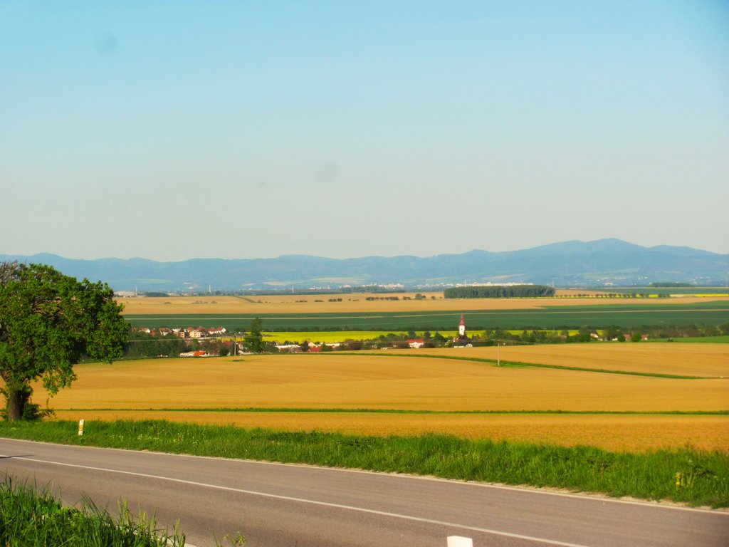 panoráma na ráscestí na Katarínku