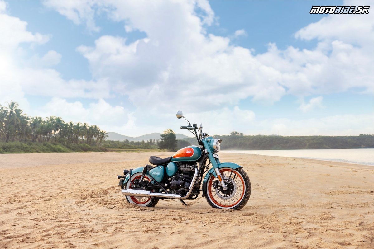 Royal Enfield predstavil Goan Classic 350 - pocta motokultúre sedemesiatých rokov v Goa