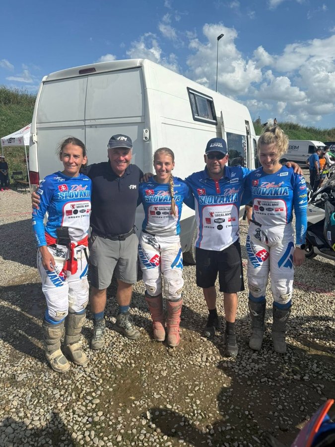 SLOVAKIA WOMEN TEAM - MOTOREX FIM WOMEN’S WORLD TROPHY - ISDE Šesťdňová 2025
