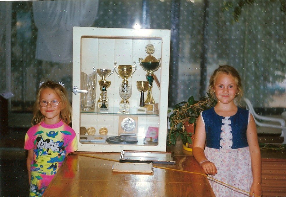 trofeje v klubovni