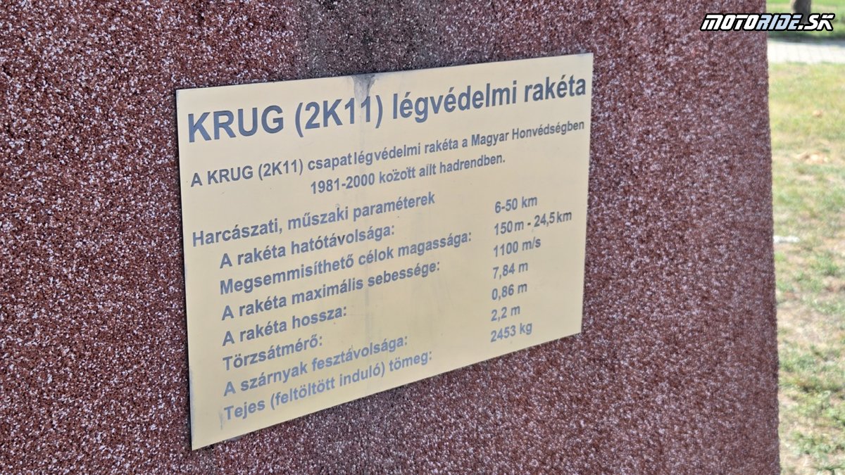 Rakety, Pamätný park národnej obrany, Nyírtelek  - Bod záujmu