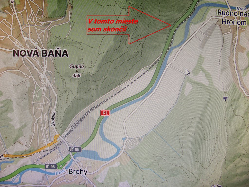 pokračoval som po starej ceste k Žarnovici internet