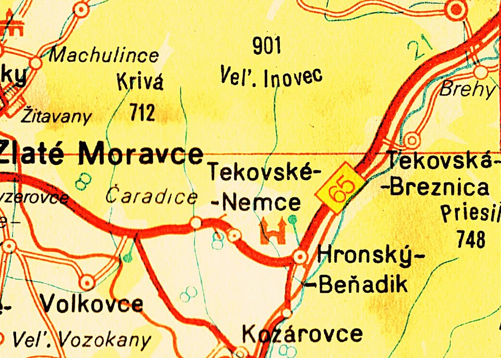 mapka konca druhej etapy novohradského víkendu