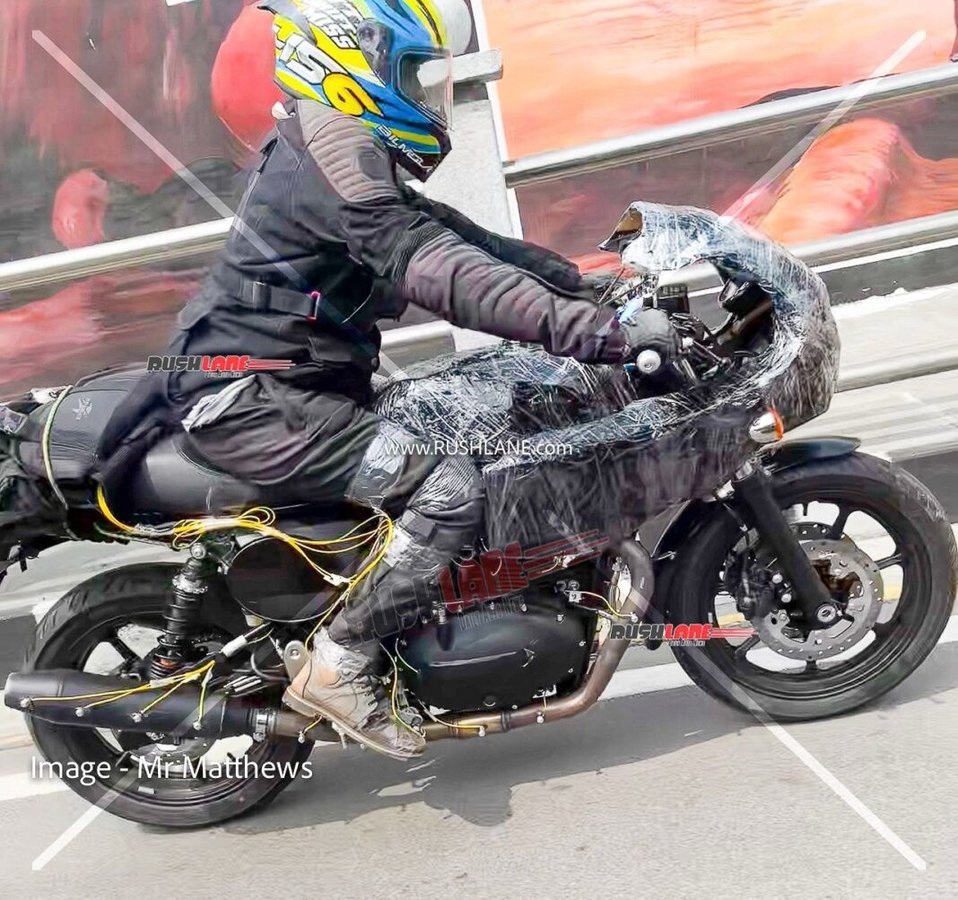Royal Enfield GT 750 spy foto
