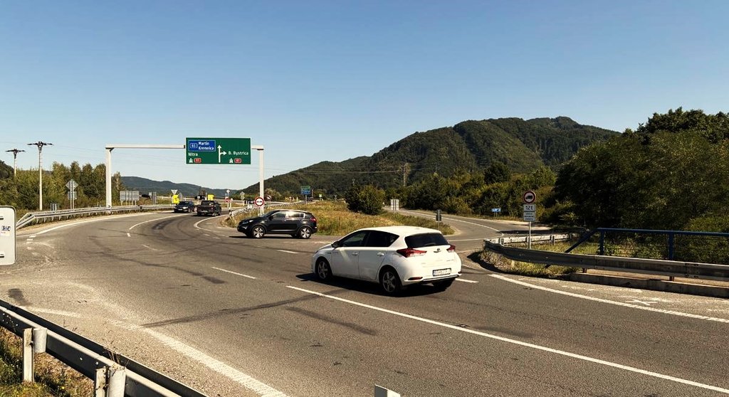 križovatka na R1 I internet