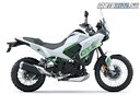 Kawasaki KLE500 SE 2026 - Pearl Blizzard White Galéria