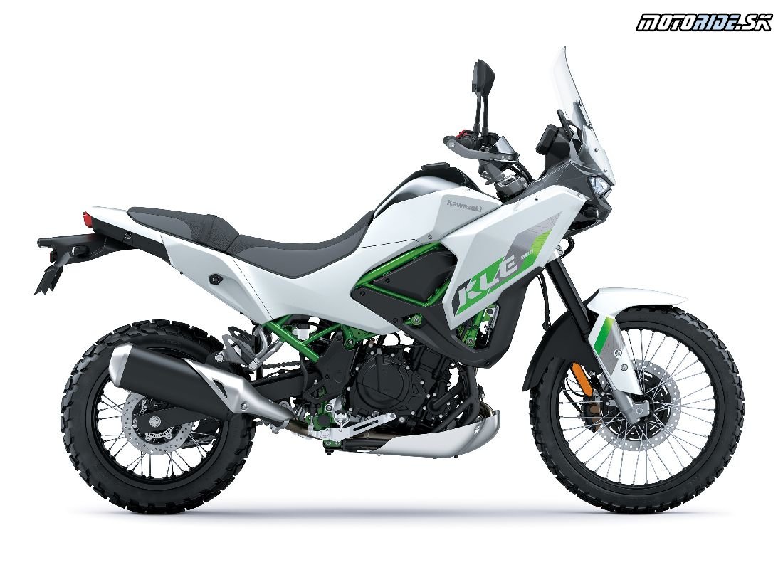 Kawasaki KLE500 SE 2026 - Pearl Blizzard White