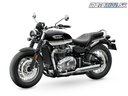 Bonneville-Speedmaster MY26 Sapphire-Black LHS-Front-Angle Bonneville-Speedmaster MY26 Sapphire-Black LHS-Front-Angle