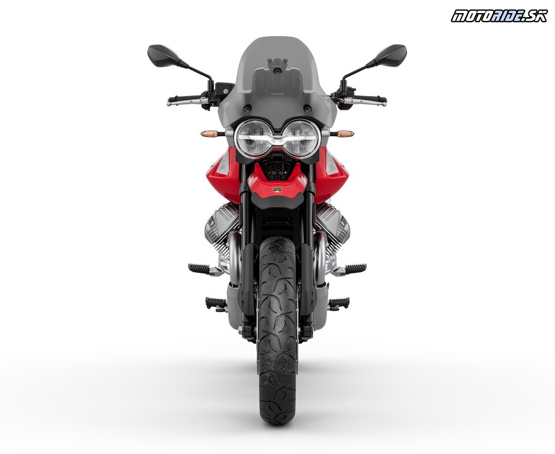 Moto-Guzzi V85-Strada Rosso-Monza Frontale