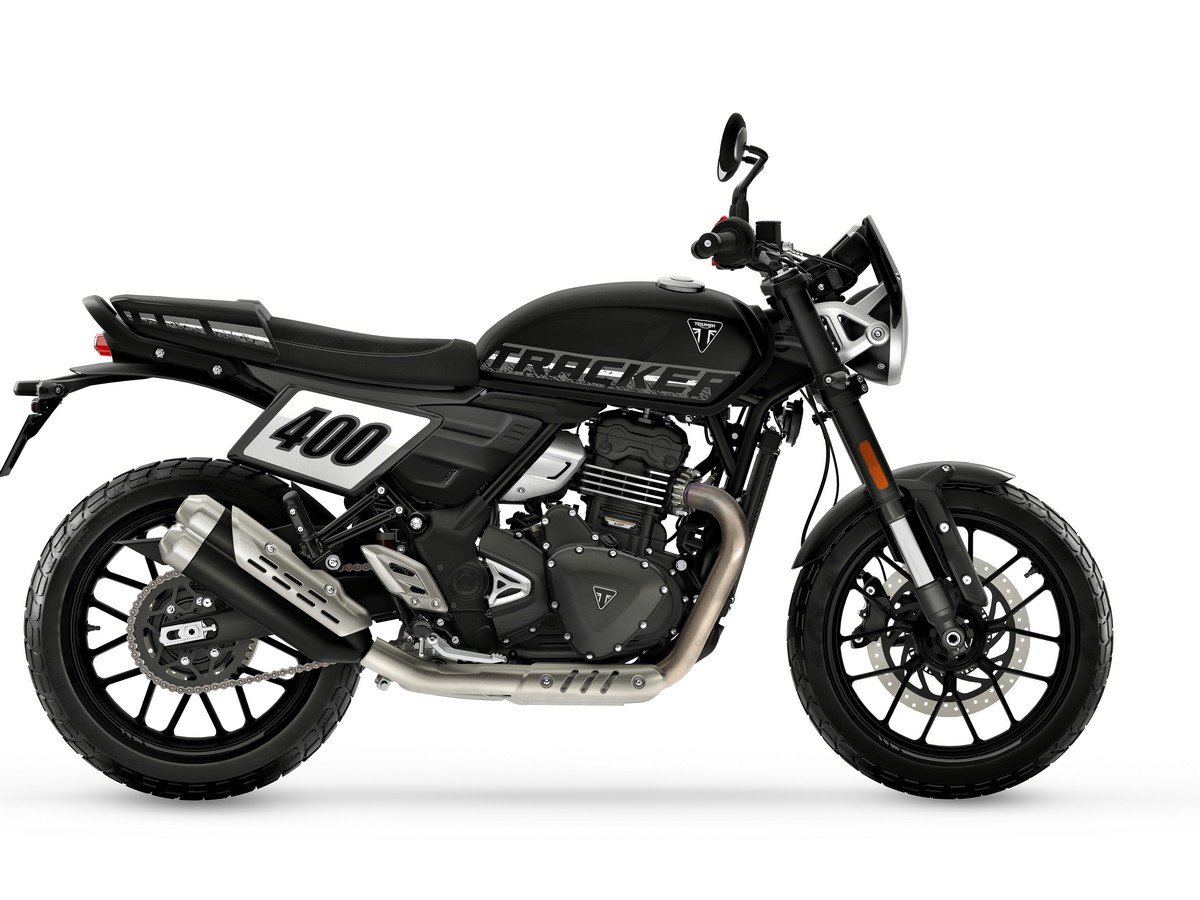 Triumph Tracker 400 Phantom Black 2026