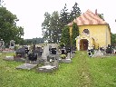 Cintorín v Hošticiach, kde odpočíva Michal Tučný