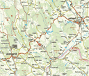 Mapa prístupu do Dolnej Strehovej<br />
Zdroj mapy: <a href="http://mapy.atlas.sk" target="_blank">mapy.atlas.sk</a>