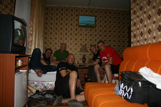 Mongolsko 2009 - Ulaanbaatar, všetcia na Marošovej a Šišovej izbe