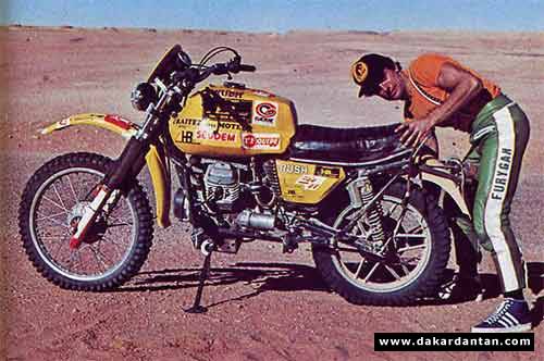 Guzzi 500 TT - Dakar 1979
