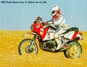 Dakar 1987 - Gaston Rahier a BMW