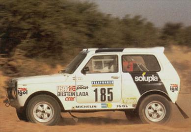 Dakar 1987 - Lada Niva