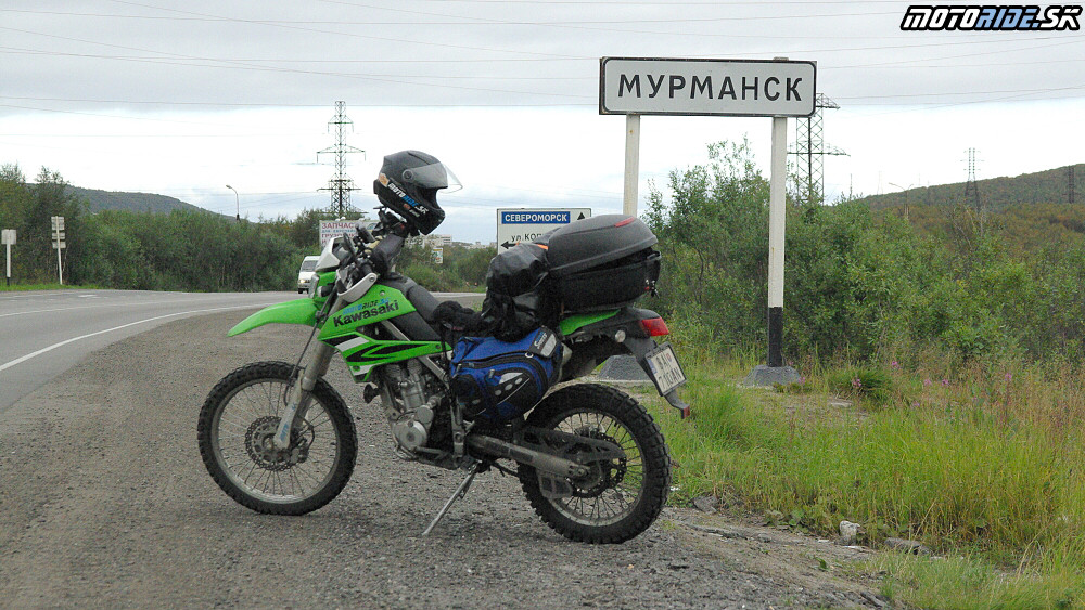  Kawasaki KLX 250 - Murmansk, Rusko