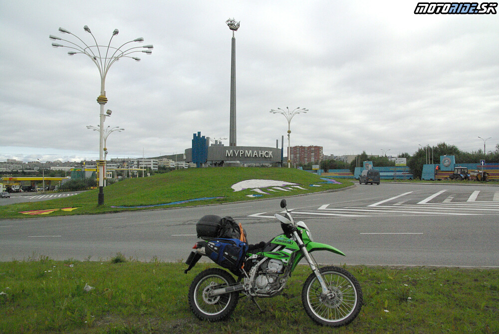  Kawasaki KLX 250 - Murmansk, Rusko