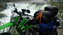  Kawasaki KLX 250 - vodopád v Nórsku