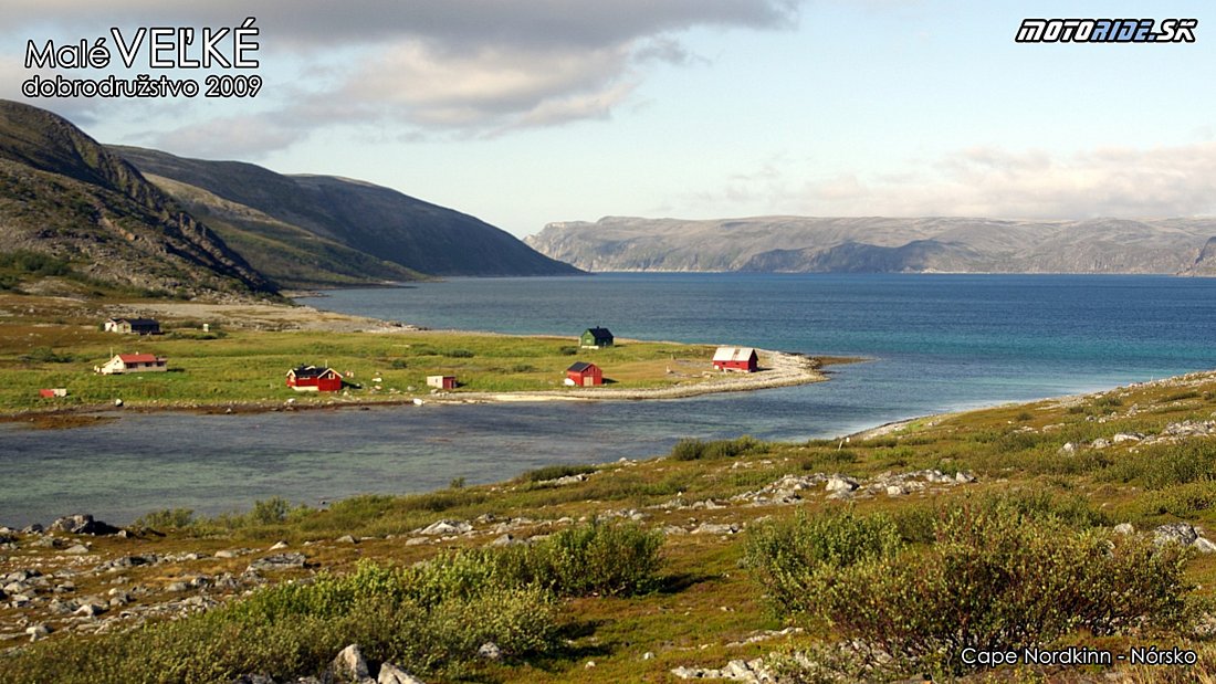 Cape Nordkinn cesta do Kj&#248;llefjord