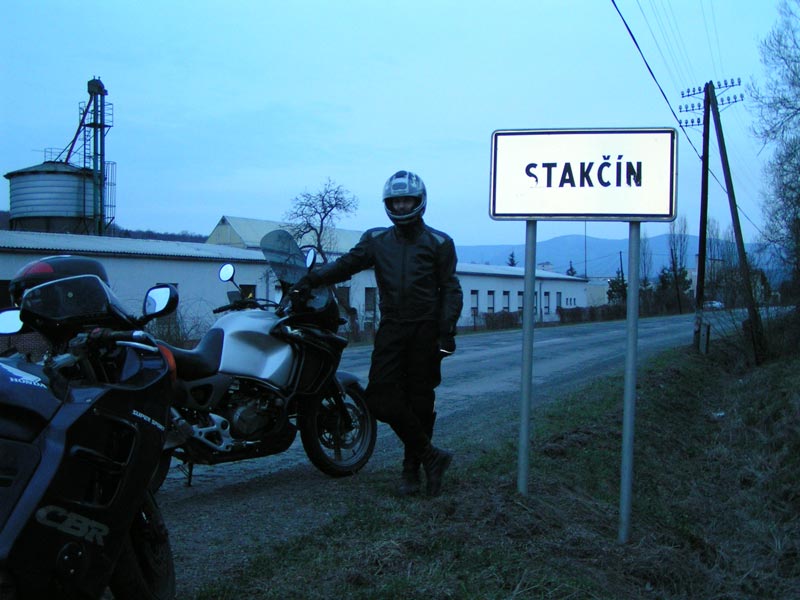 Zastávka v Stakčíne...