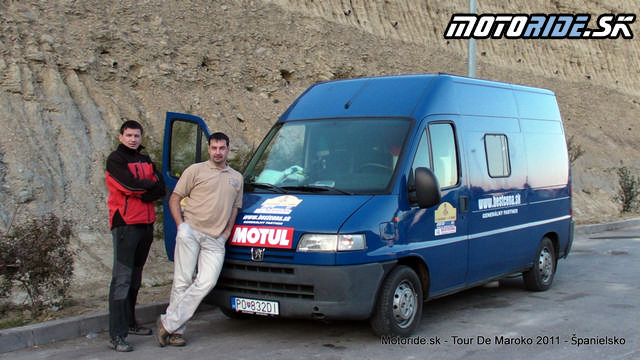 Cesta do Španielska - Tour de Maroko 2011