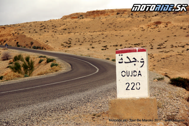 Smer Missour - Tour de Maroko 2011
