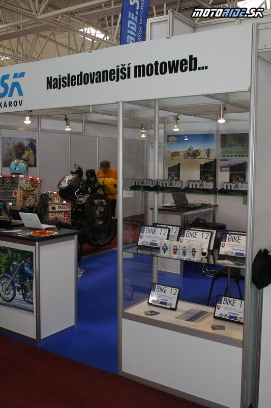 Stánok motoride.sk -Vystava-Motocykel-2012-Incheba