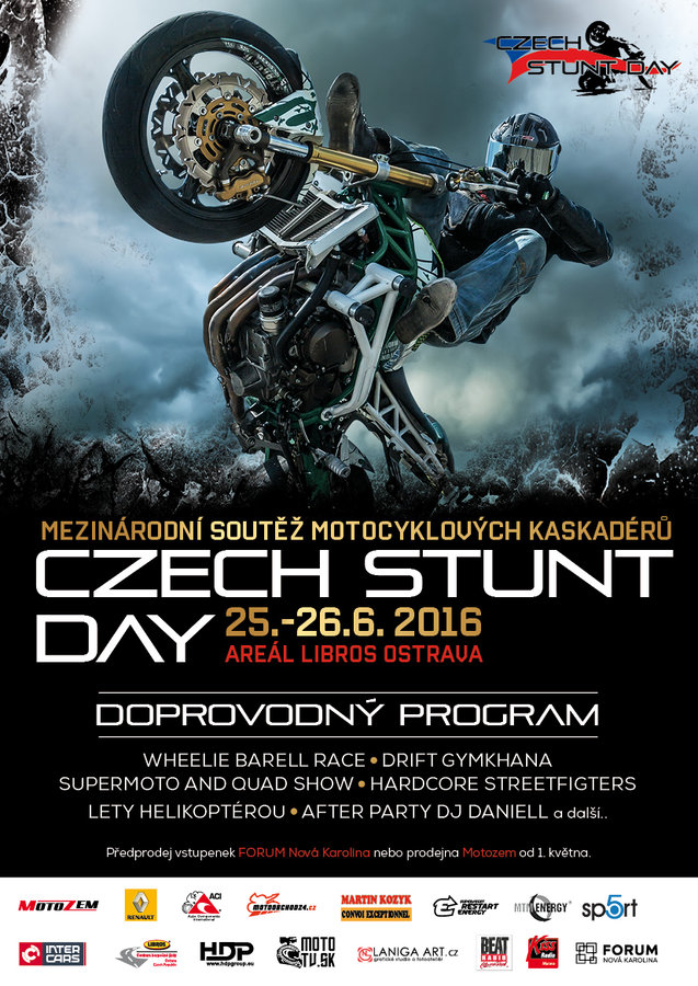 Pozvánka: Czech Stunt Day 2016