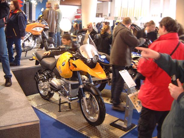 <b>BMW 1150</b> na výstave Motocykl v Prahe 2002
