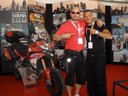 Paolo Pirozzi a jeho Lidia MTS12 ktorá obehla svet 100 000km - World Ducati Week 2012