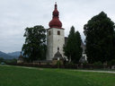 "Obrnený" kostol v Liptovských Matiašovciach