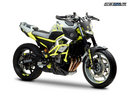 Koncept stunt mašinky Yamaha Moto Cage-Six 