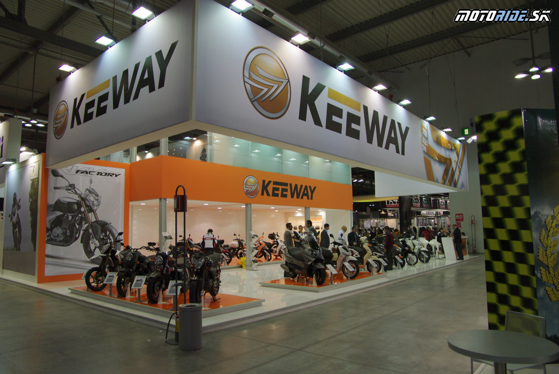 EICMA Miláno 2012 – Keeway