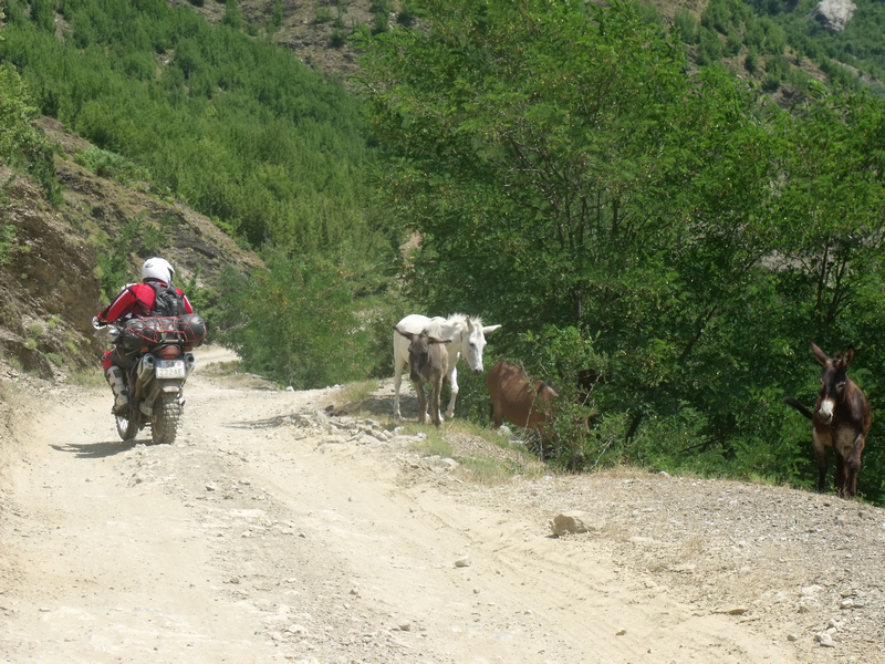 Cesta do osady Teth - Nemecké a Albánske GSy
