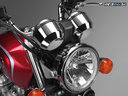 Honda CB1100 2013 - Doplnky - Kryt svetlometu a kryt budíkov chróm