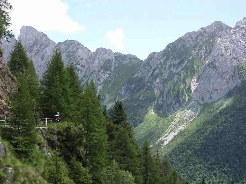 Passo del Vivione - západná rampa
