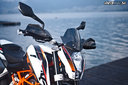 KTM Duke 390 s doplnkami KTM Powerparts 2013