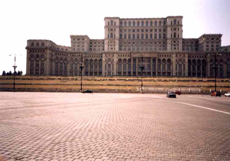 Bukurešť - Caucescov palác
