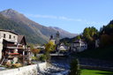 Susch, jesenná idylka švajčiarskeho vidieka
