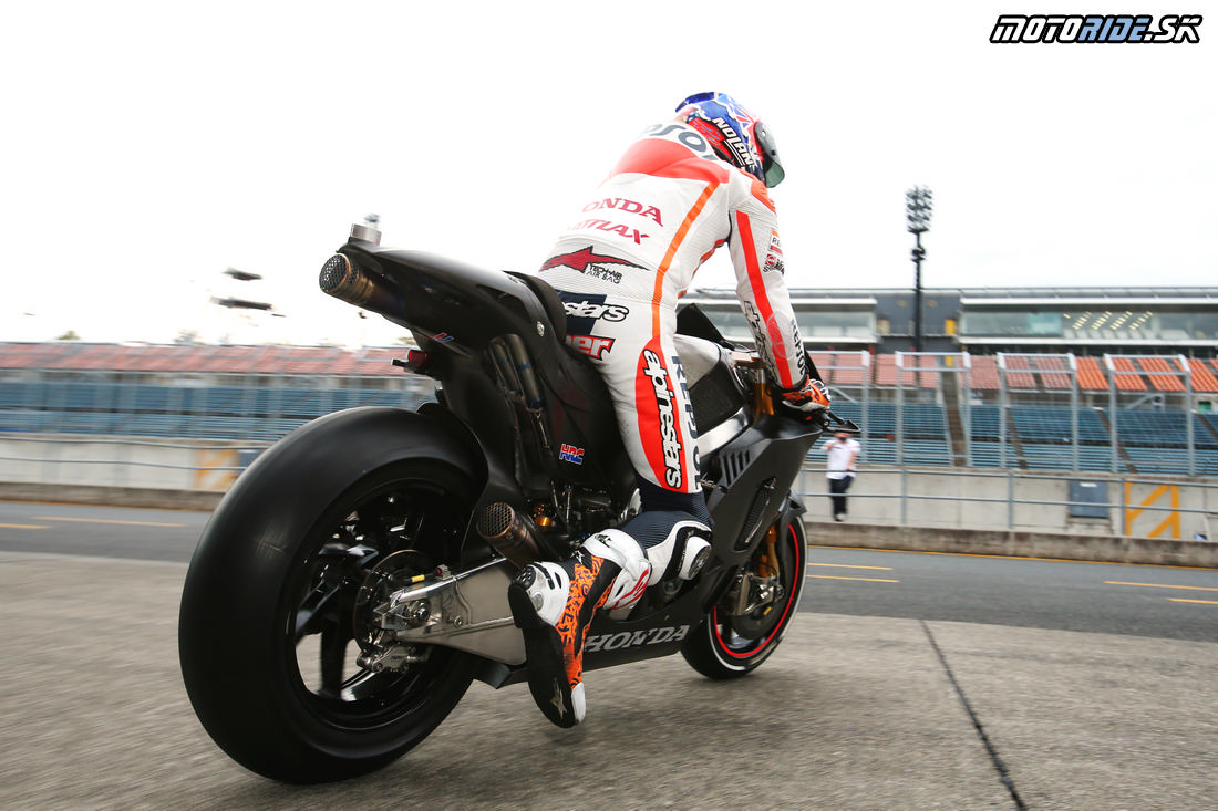 Casey Stoner testoval nový superšport Hondy - RC213V - MotoGP Production Racer 2014