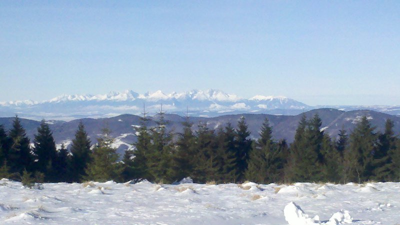 Výhľad na Vysoké Tatry z Kojšovskej hole (1245,7 m n.m.), Slovensko - Bod záujmu