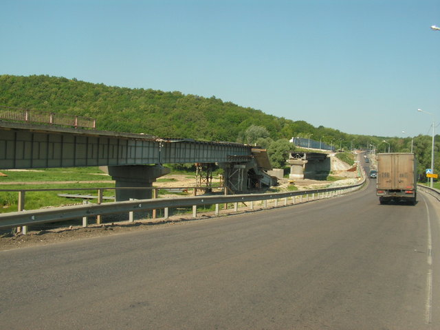 Rusko 2013 -most v Borisoglebsku 
